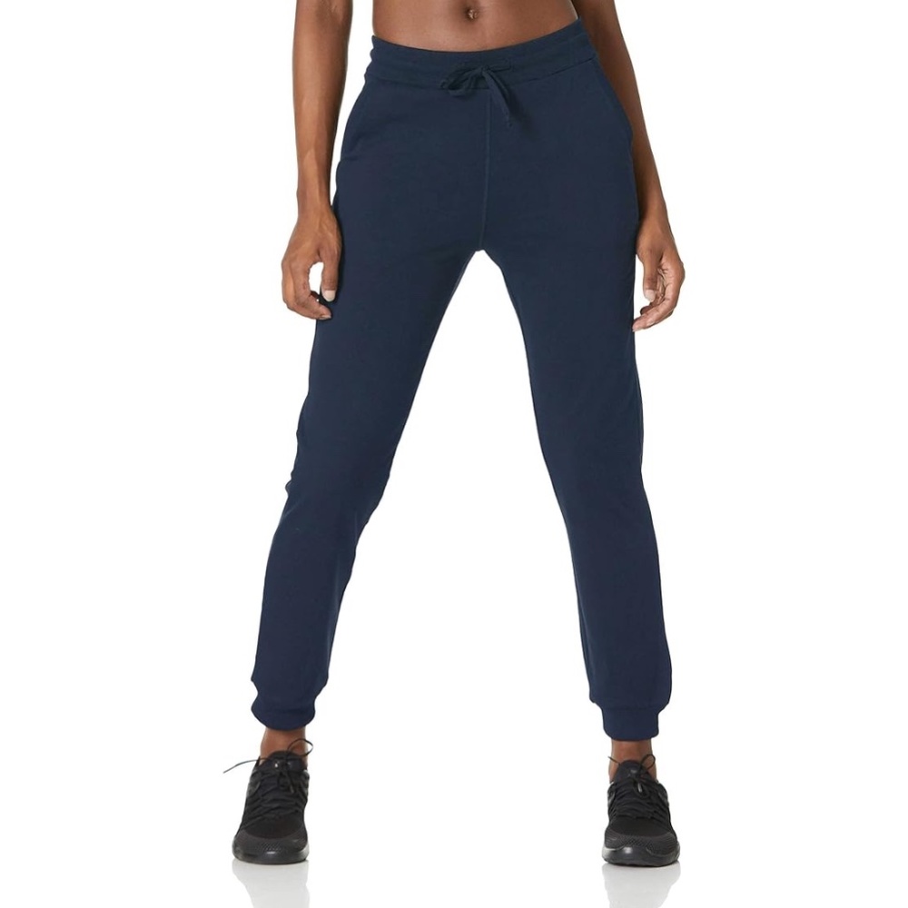 PULI Women High Waisted Sweatpants with Pockets NWT - Navy Blue - Size M